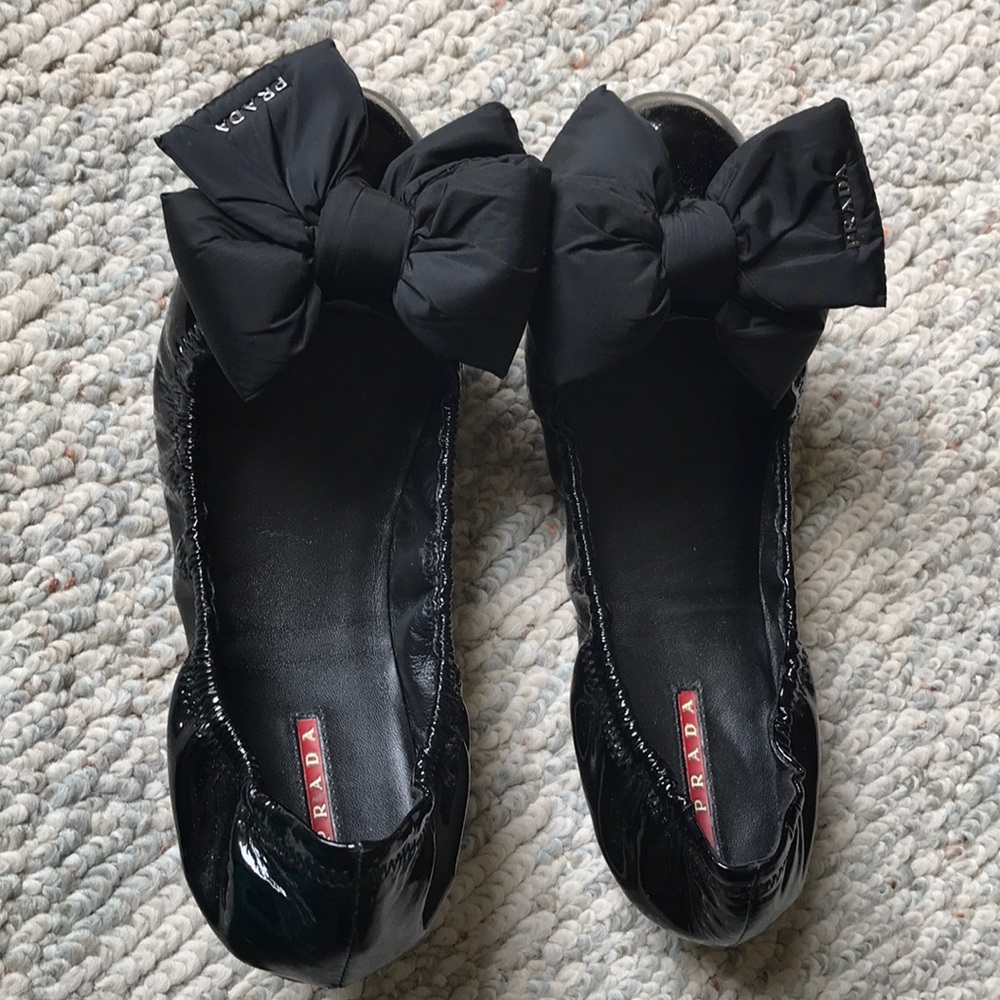 Prada flat shoes